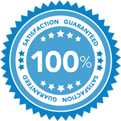 100% Customer Satisfaction Guaranteed